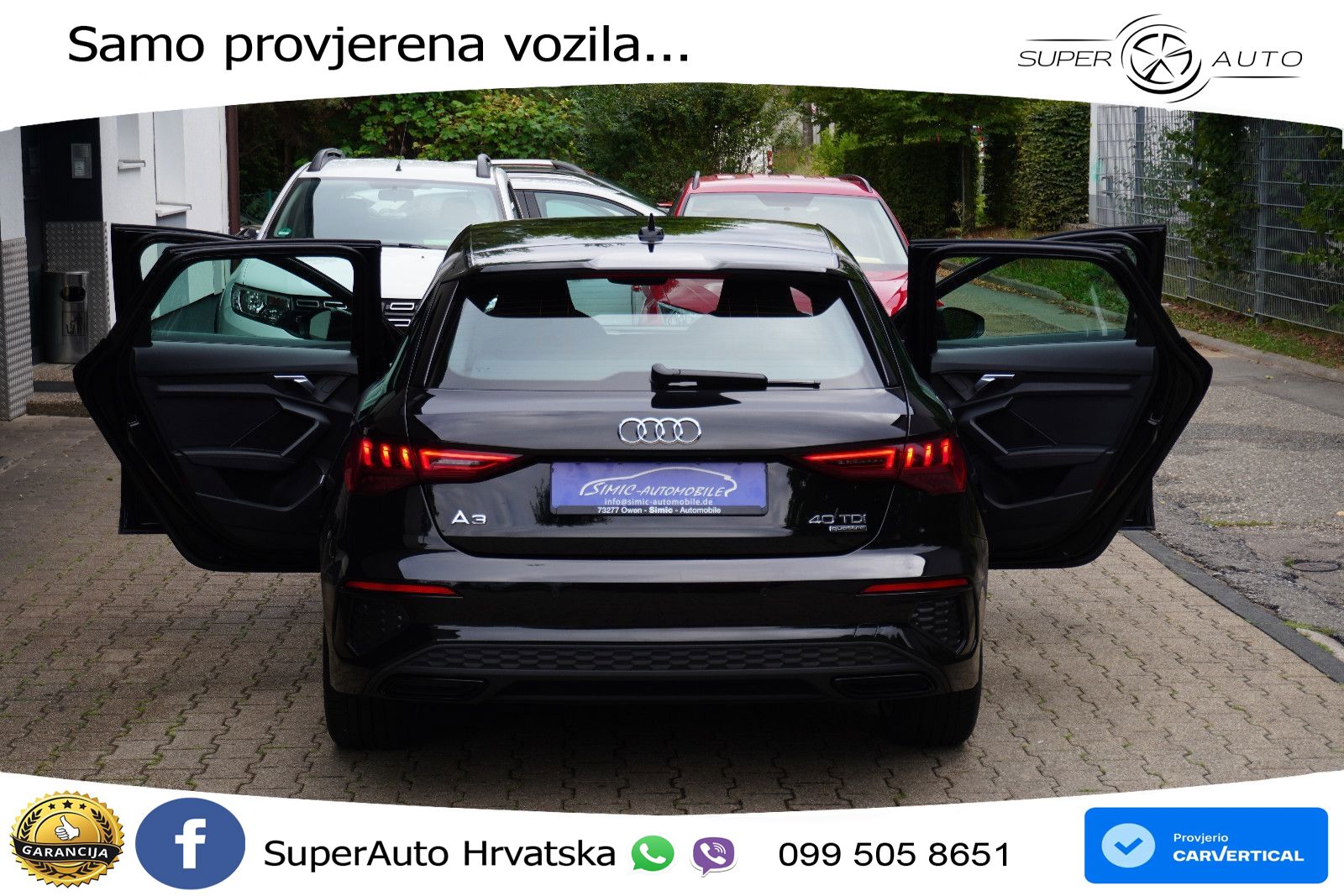 Audi A3 40 TDI (200 KS) quattro S tronic S line LED+GR SJED+ACC