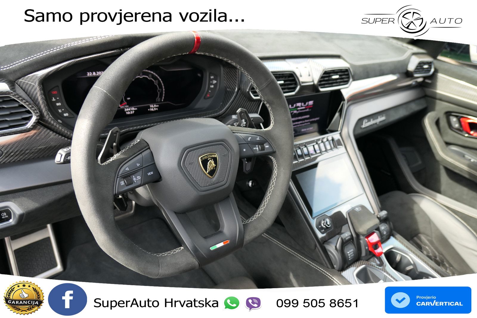 Lamborghini Urus S 4.0 V8 (666 KS) 4WD Automatic ZRAČNI+ACC+4xGR SJED+360
