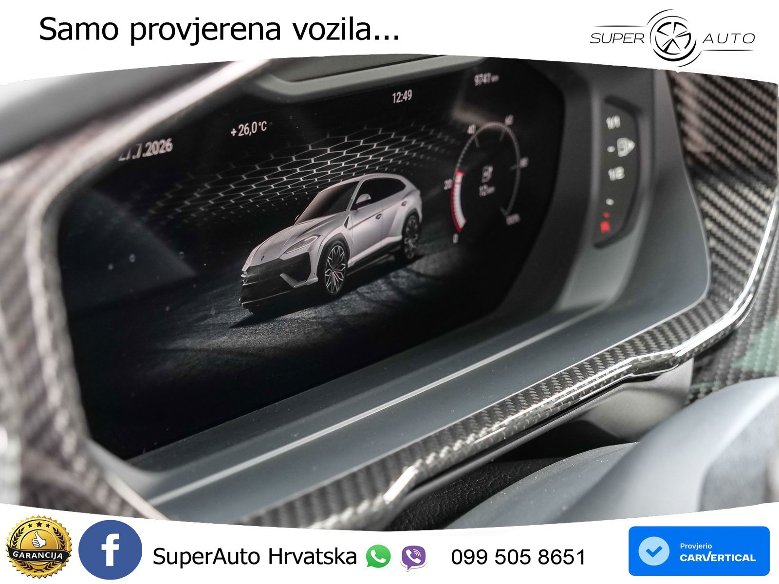 Lamborghini Urus SE 4.0 V8 (800 KS) 4WD Automatic LED+GR SJED+ACC