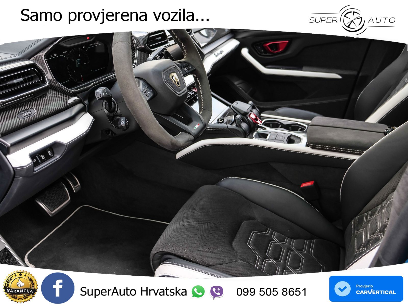 Lamborghini Urus SE 4.0 V8 (800 KS) 4WD Automatic LED+GR SJED+ACC