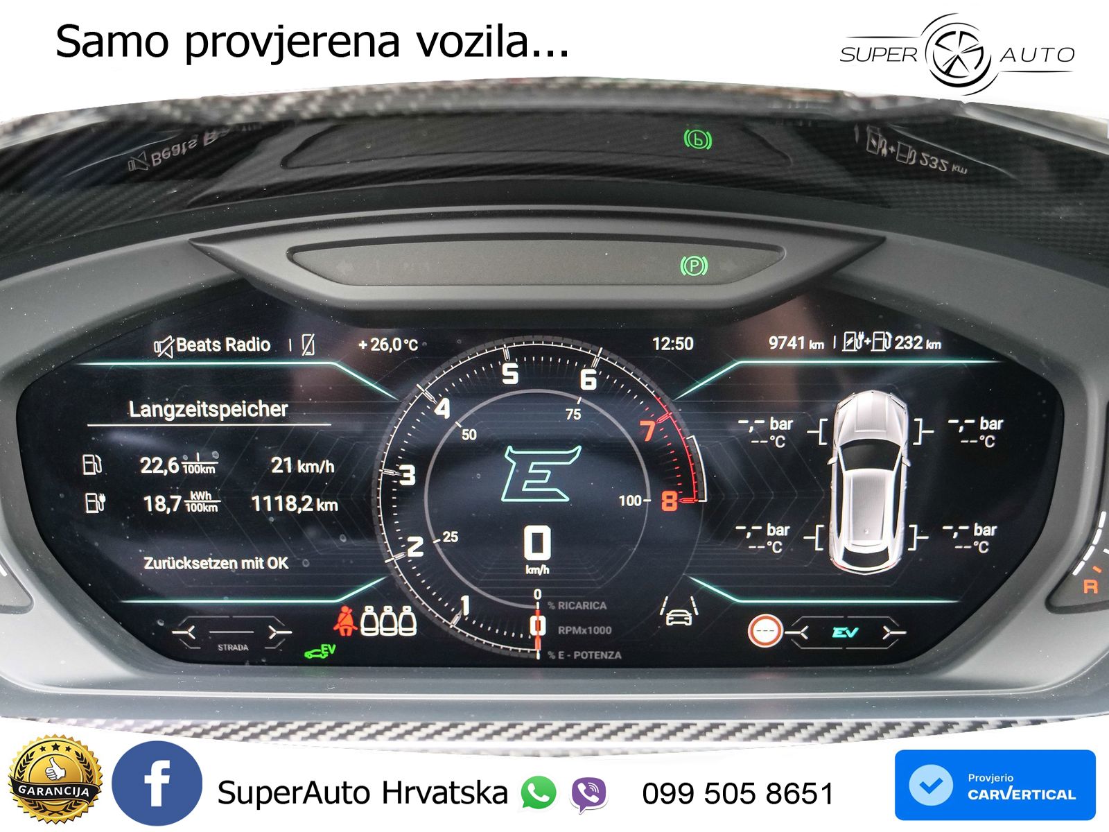 Lamborghini Urus SE 4.0 V8 (800 KS) 4WD Automatic LED+GR SJED+ACC