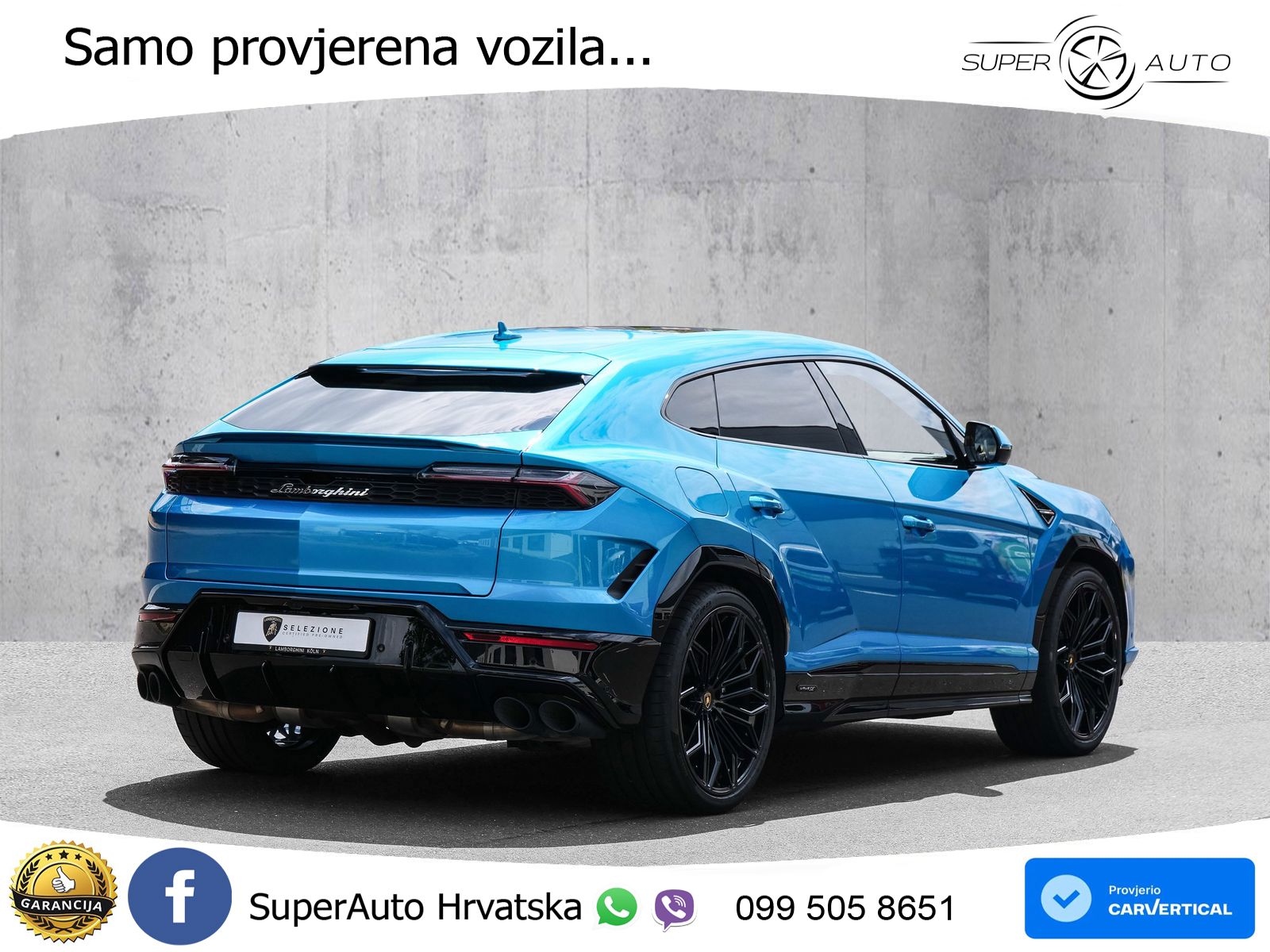 Lamborghini Urus SE 4.0 V8 (800 KS) 4WD Automatic LED+GR SJED+ACC