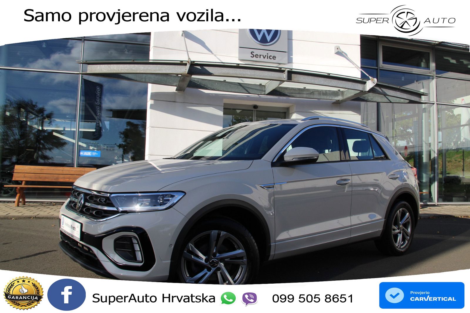 Volkswagen T-Roc 1.5 TSI (150 KS) DSG R-Line LED+GR SJED+ACC