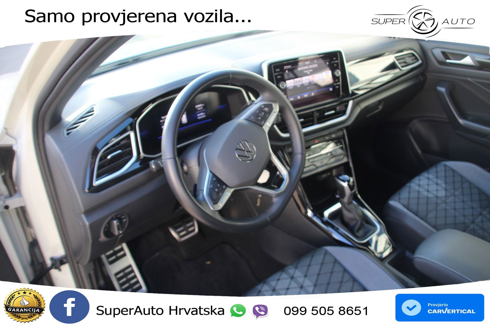 Volkswagen T-Roc 1.5 TSI (150 KS) DSG R-Line LED+GR SJED+ACC