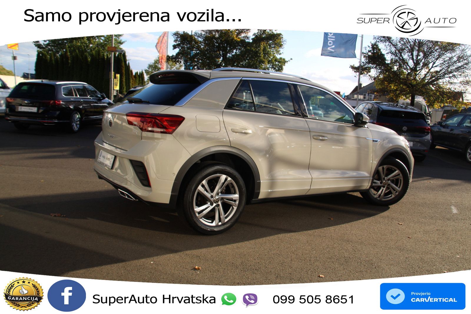 Volkswagen T-Roc 1.5 TSI (150 KS) DSG R-Line LED+GR SJED+ACC