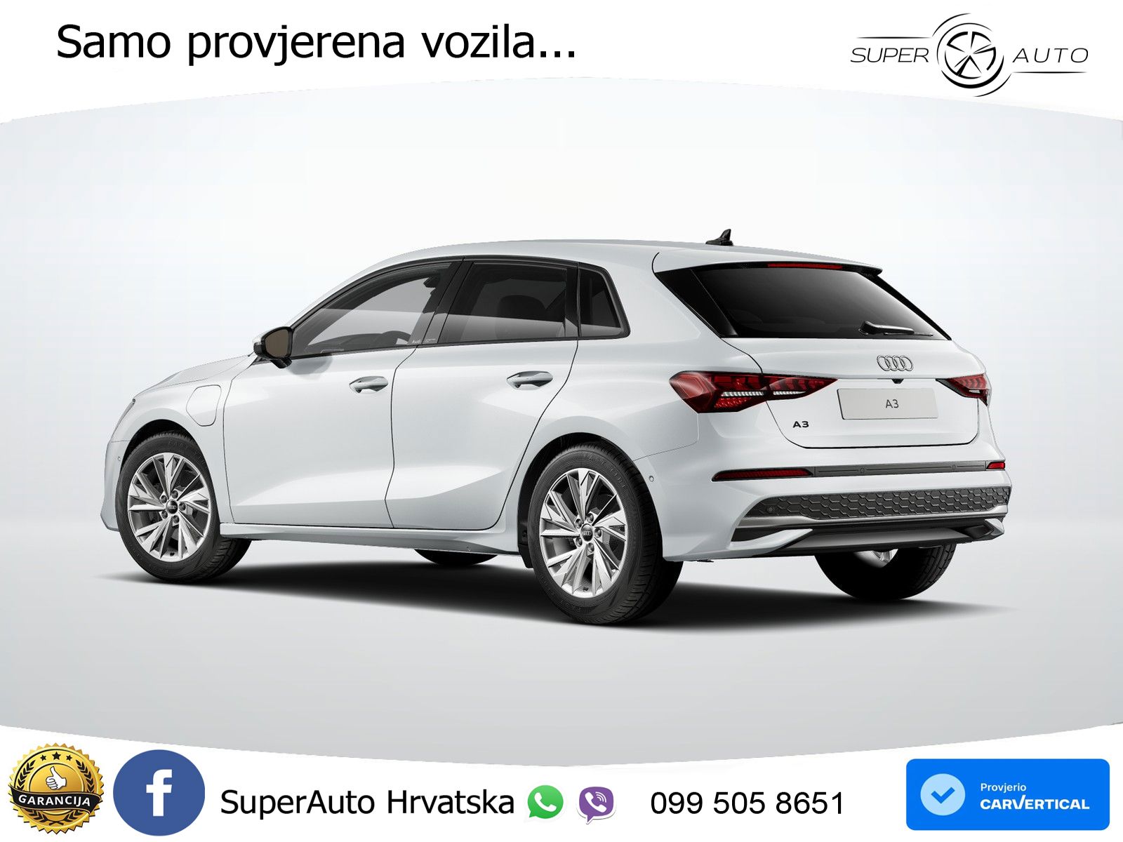Audi A3 Sportback 40 TFSI e (204 KS) Plug-in Hybrid S tronic advanced LED+GR SJED+ACC