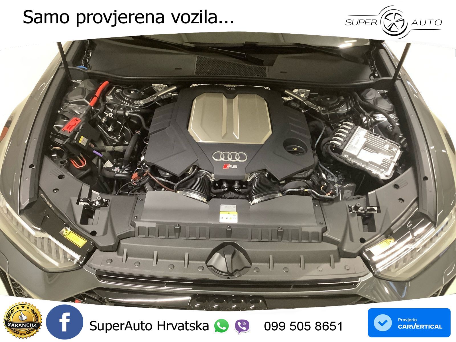 Audi RS6 Avant 4.0 TFSI V8 performance (630 KS)  quattro tiptronic MATRIX+GR SJED+KAM