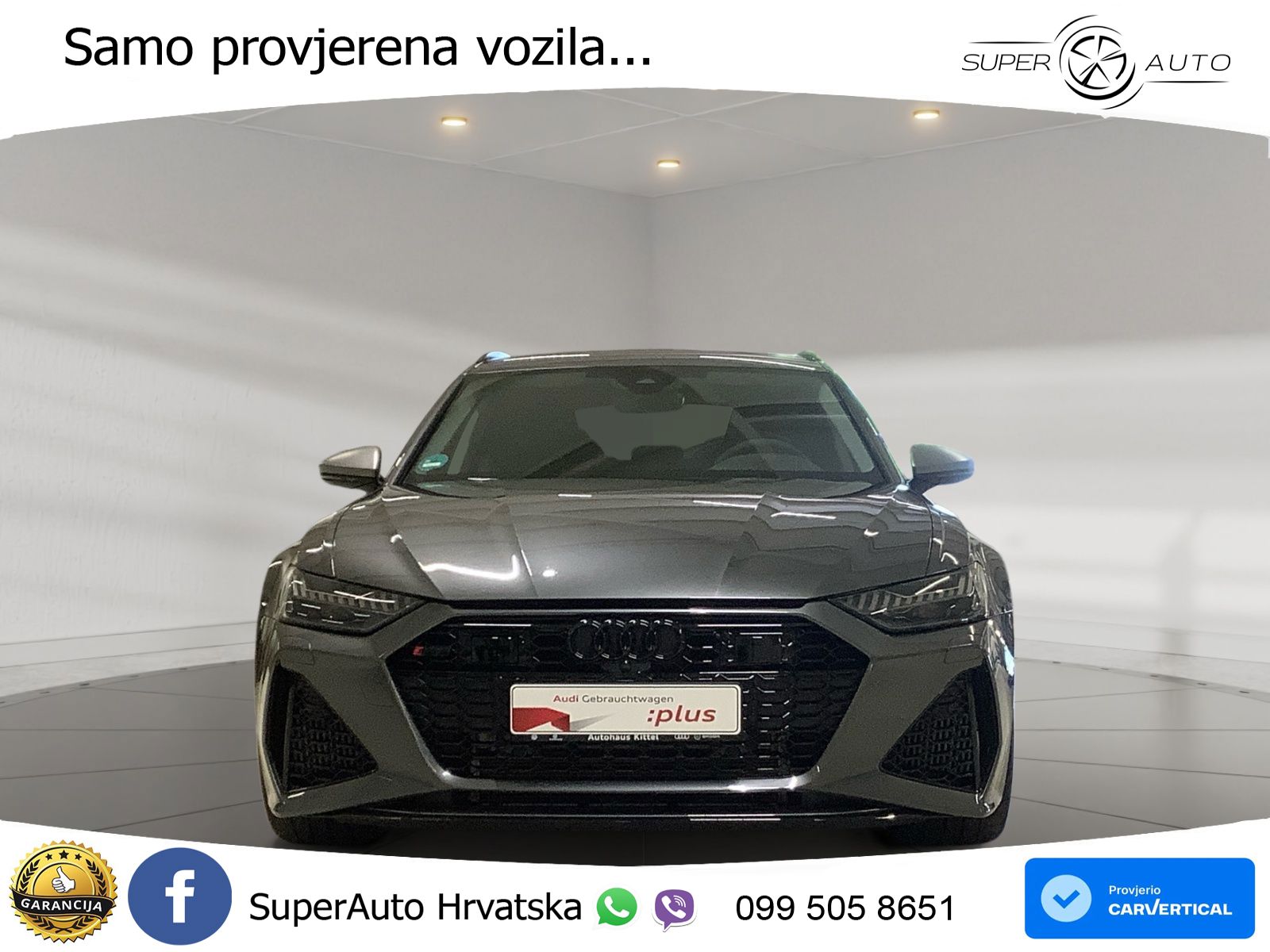 Audi RS6 Avant 4.0 TFSI V8 performance (630 KS)  quattro tiptronic MATRIX+GR SJED+KAM