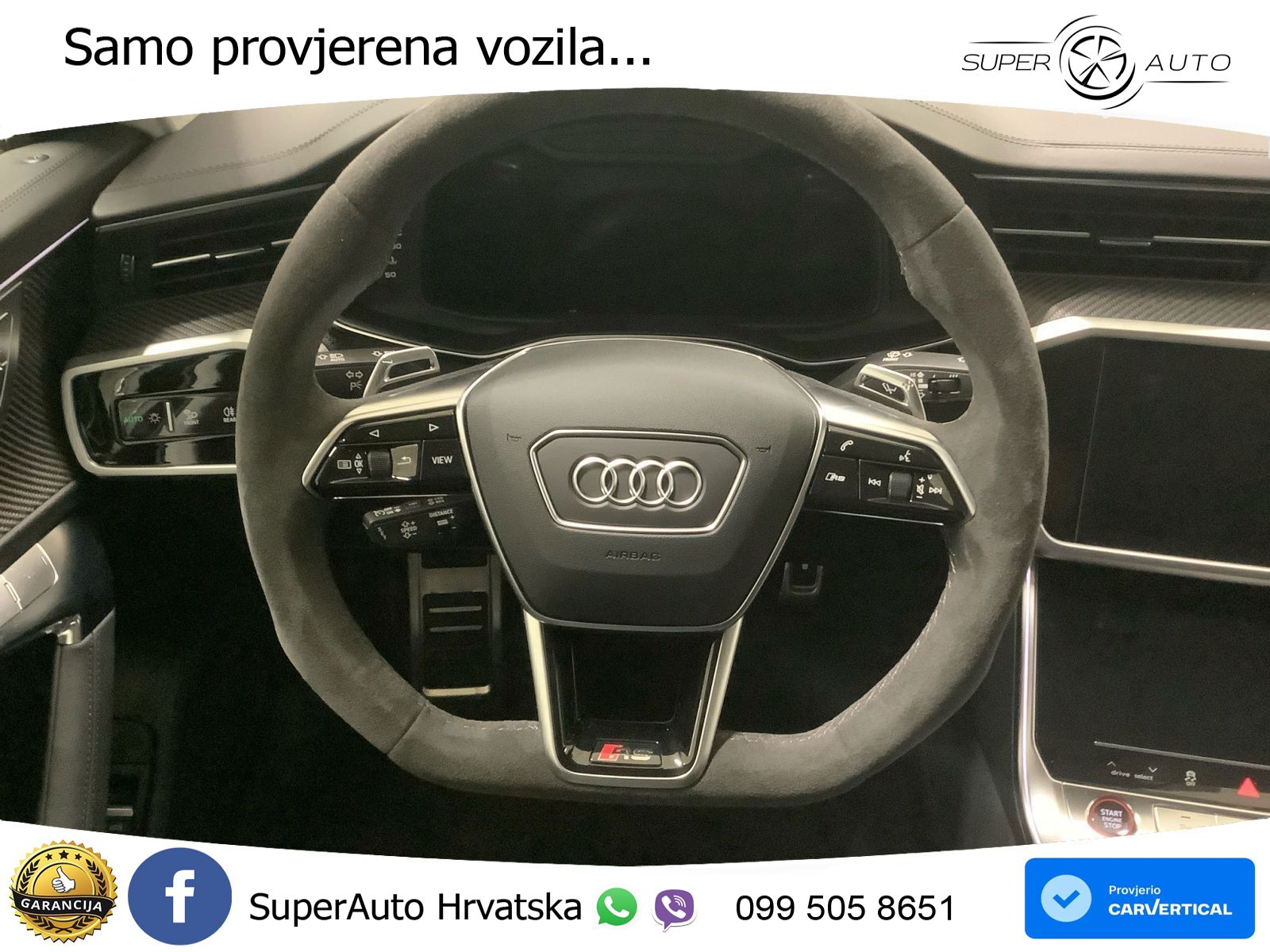 Audi RS6 Avant 4.0 TFSI V8 performance (630 KS)  quattro tiptronic MATRIX+GR SJED+KAM