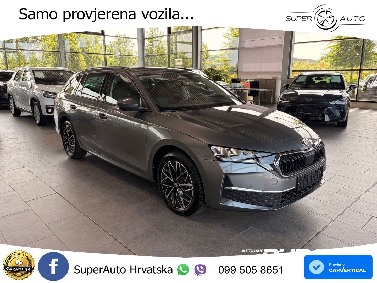 Škoda Octavia Combi 1.5 TSI (150 KS) DSG Selection LED+GR SJED+ACC