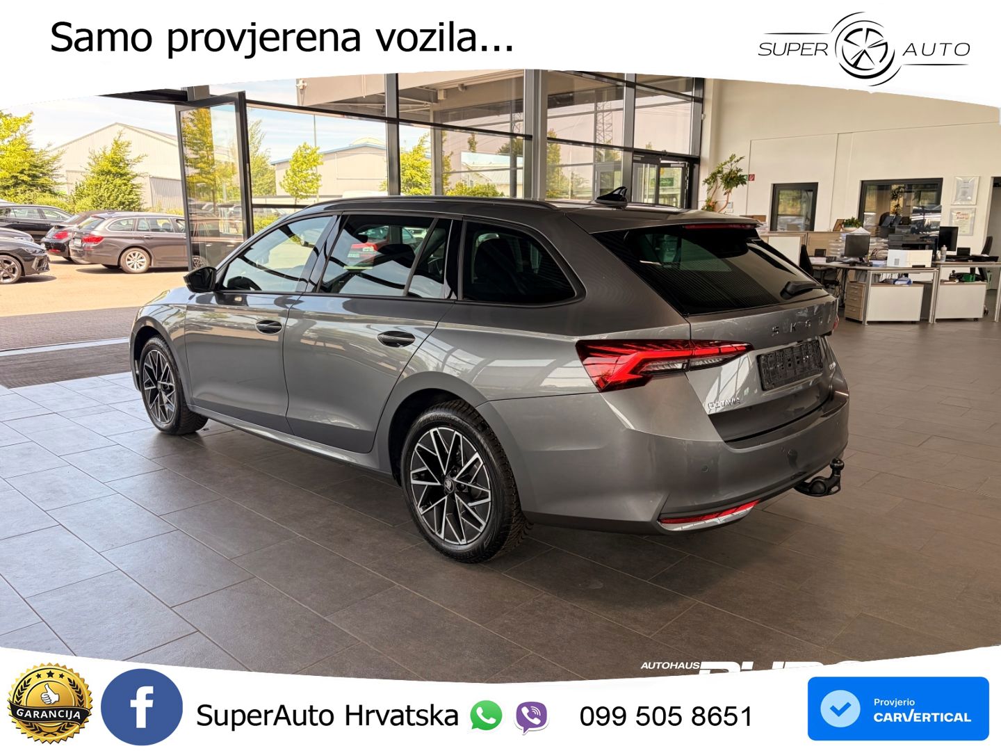 Škoda Octavia Combi 1.5 TSI (150 KS) DSG Selection LED+GR SJED+ACC