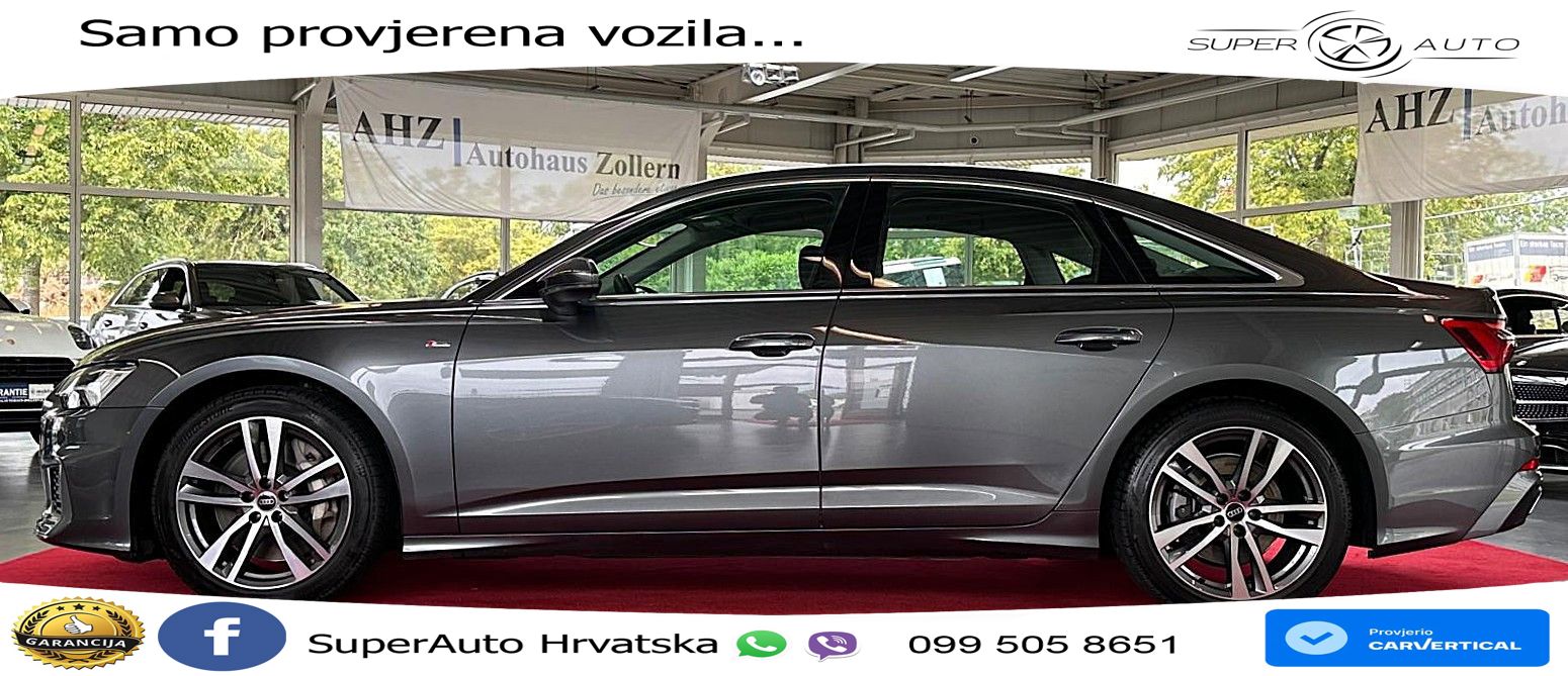 Audi A6 55 TFSI V6 (340 KS) quattro S tronic S line ZRAČNI+ACC+GR SJED+KAM