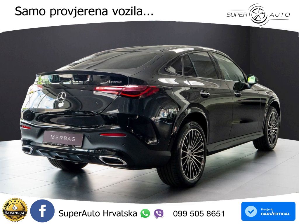 Mercedes GLC Coupe 300de (333 KS) 4MATIC 9G-TRONIC ACC+GR SJED+360+PANO