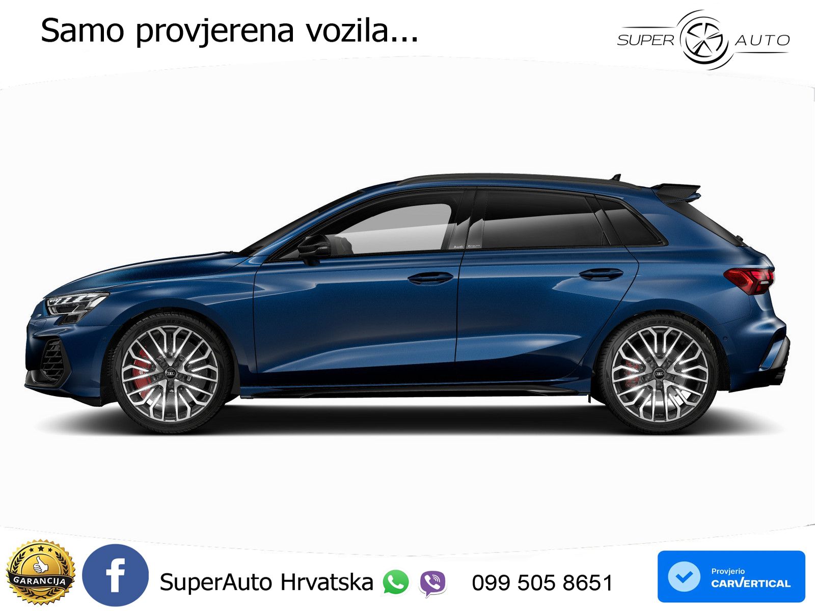 Audi S3 2.0 TFSI (333 KS) quattro S tronic MATRIX+GR SJED+KAM