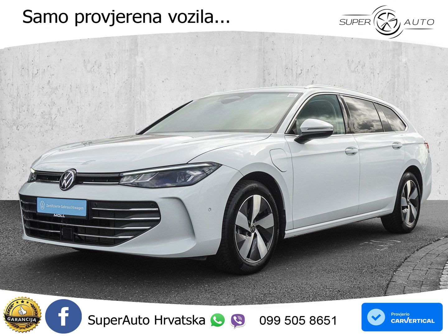 Volkswagen Passat Variant 1.5 TSI (204 KS) eHybrid DSG Business LED+GR SJED+ACC