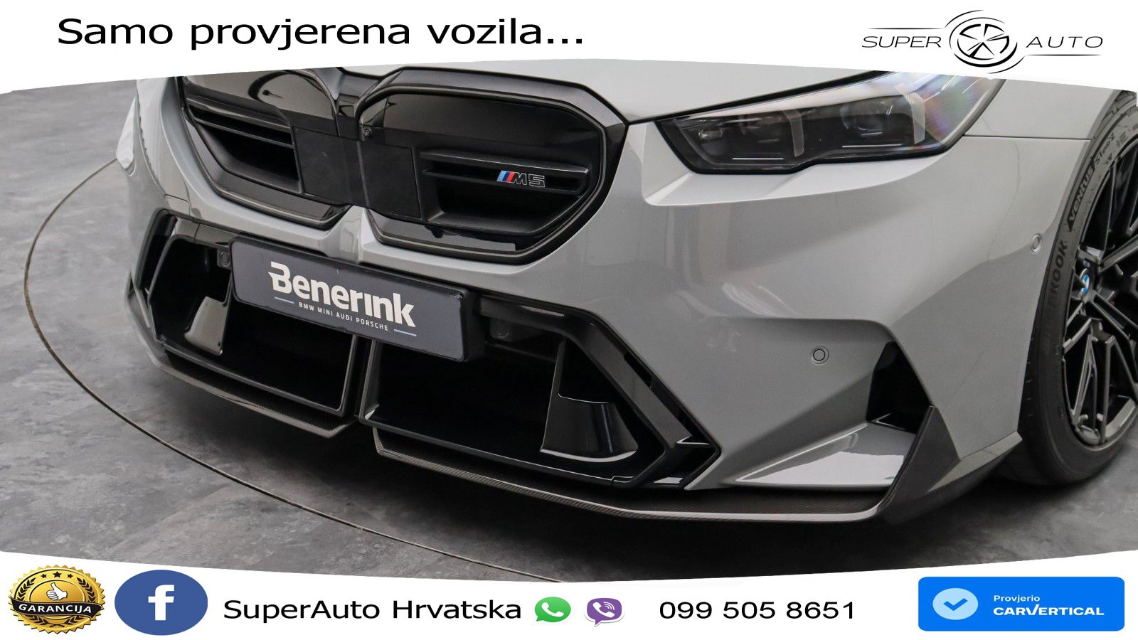 BMW M5 Touring 4.4 V8 (727 KS) xDrive Steptronic LED+GR SJED+ACC