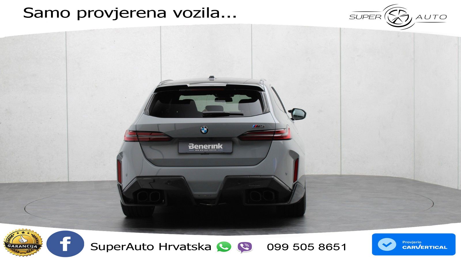 BMW M5 Touring 4.4 V8 (727 KS) xDrive Steptronic LED+GR SJED+ACC