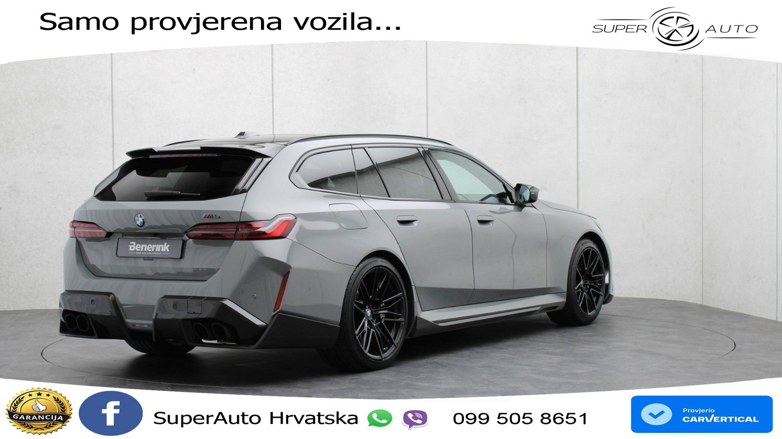 BMW M5 Touring 4.4 V8 (727 KS) xDrive Steptronic LED+GR SJED+ACC