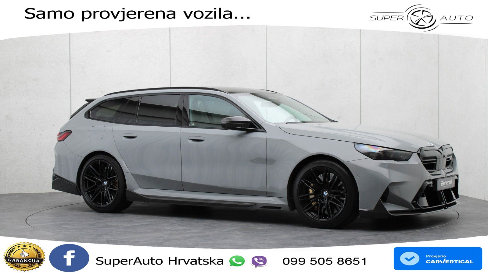 BMW M5 Touring 4.4 V8 (727 KS) xDrive Steptronic LED+GR SJED+ACC