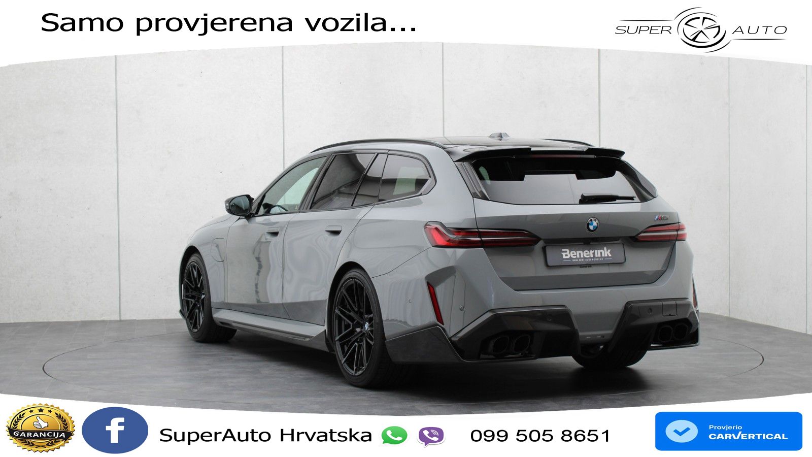 BMW M5 Touring 4.4 V8 (727 KS) xDrive Steptronic LED+GR SJED+ACC