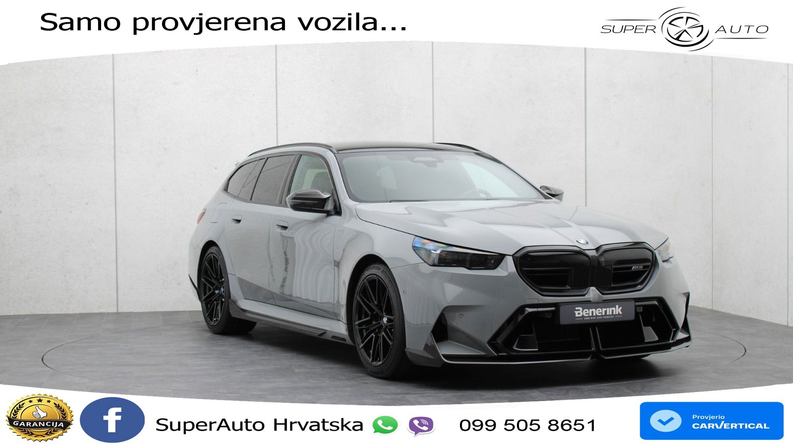 BMW M5 Touring 4.4 V8 (727 KS) xDrive Steptronic LED+GR SJED+ACC