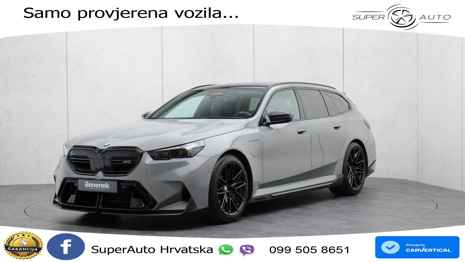 BMW M5 Touring 4.4 V8 (727 KS) xDrive Steptronic LED+GR SJED+ACC