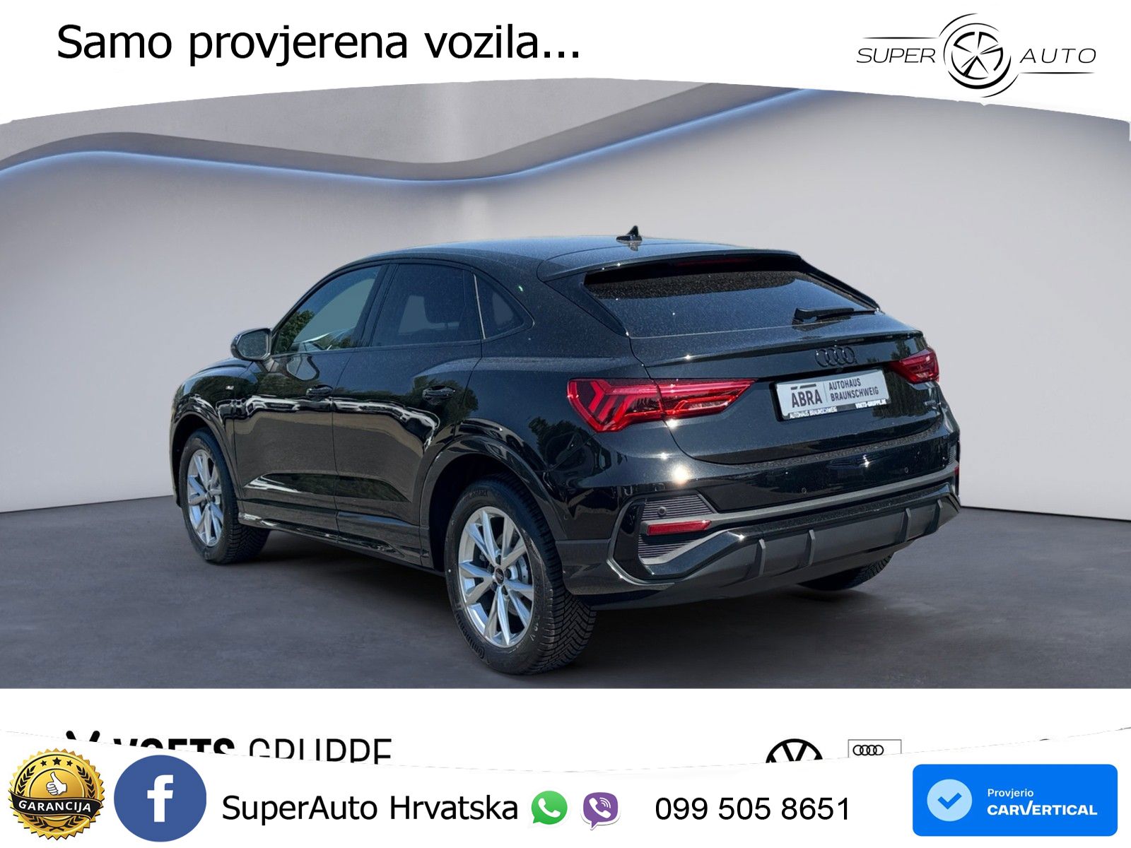 Audi Q3 II Sportback 40 TFSI (190 KS) quattro S tronic S line LED+ACC