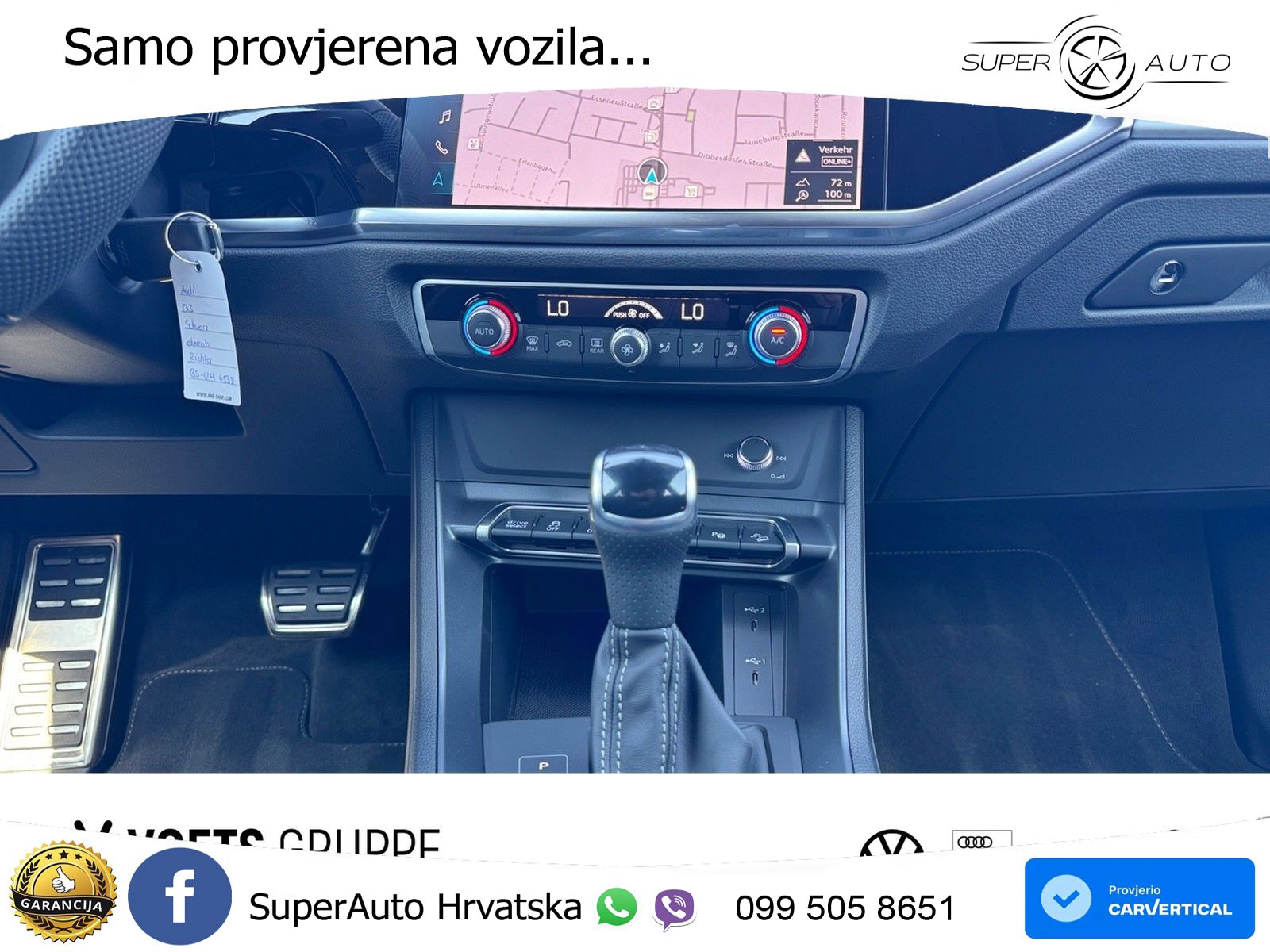 Audi Q3 II Sportback 40 TFSI (190 KS) quattro S tronic S line LED+ACC