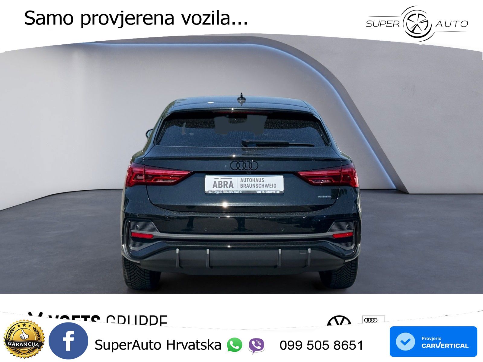 Audi Q3 II Sportback 40 TFSI (190 KS) quattro S tronic S line LED+ACC