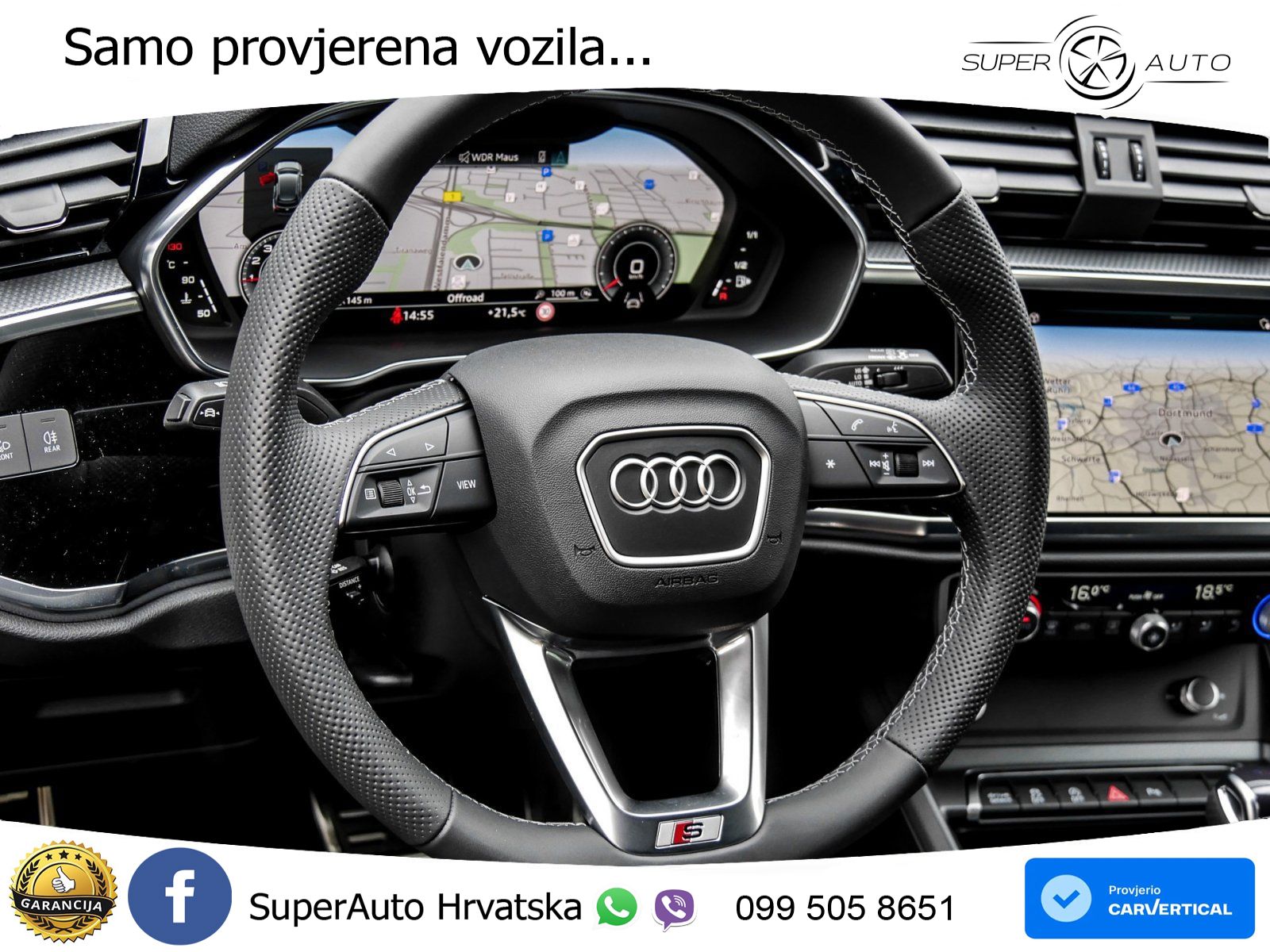 Audi Q3 35 TFSI (150 KS) S tronic S line LED+GR SJED+ACC