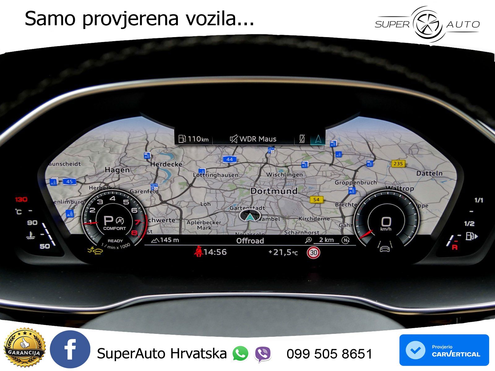 Audi Q3 35 TFSI (150 KS) S tronic S line LED+GR SJED+ACC