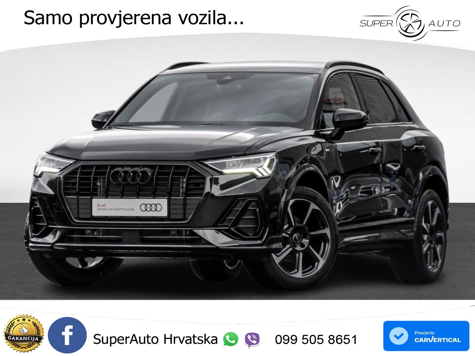 Audi Q3 35 TFSI (150 KS) S tronic S line LED+GR SJED+ACC