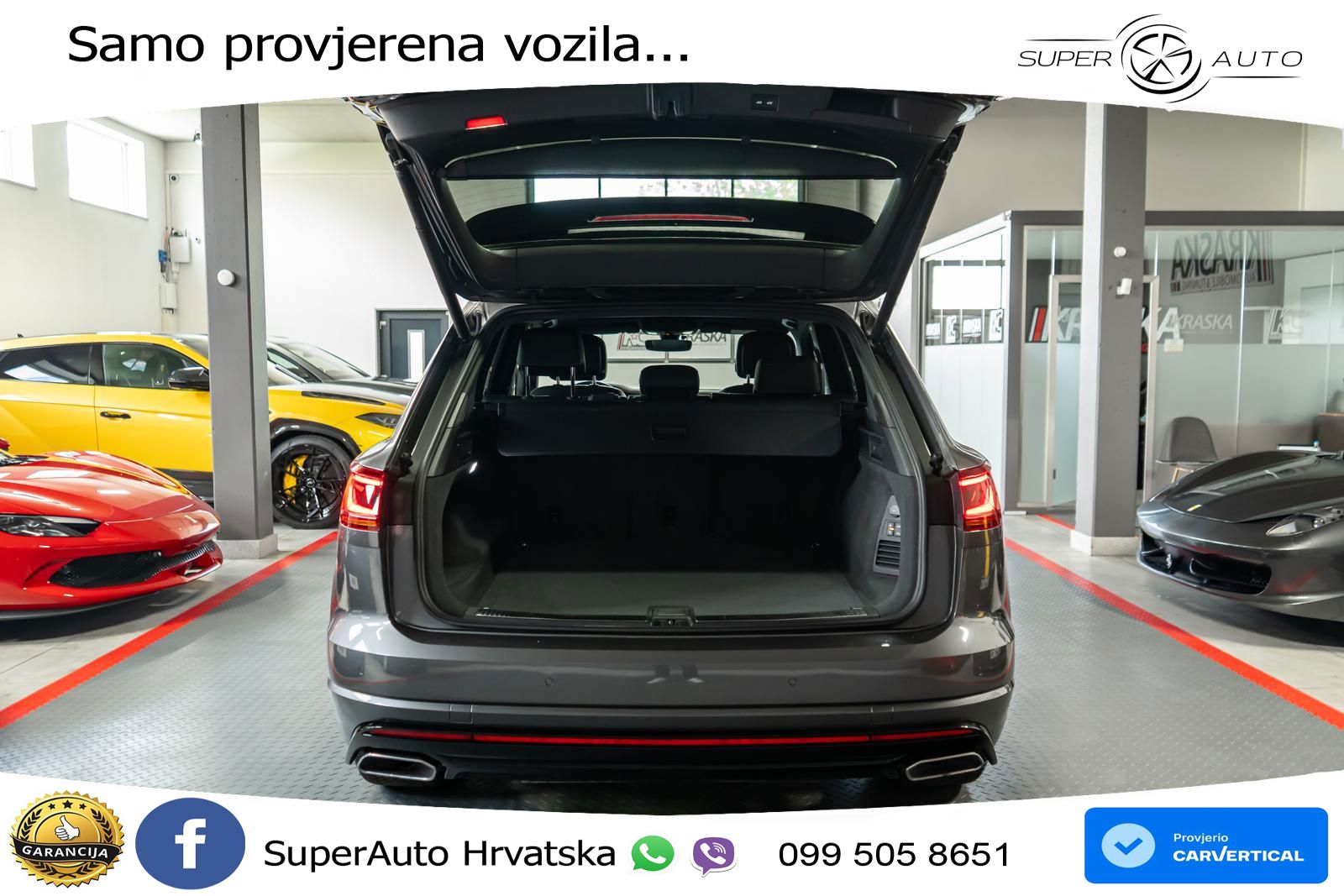 Volkswagen Touareg 3.0 V6 TDI (286 KS) 4MOTION Tiptronic R-Line ZRAČNI+ACC+GR SJED+KAM+PANO