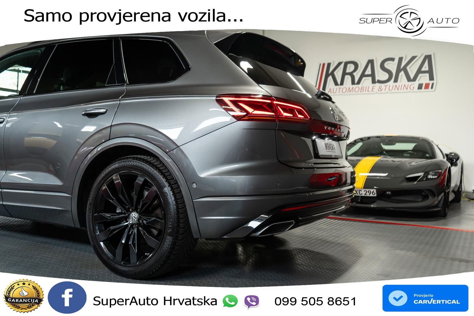Volkswagen Touareg 3.0 V6 TDI (286 KS) 4MOTION Tiptronic R-Line ZRAČNI+ACC+GR SJED+KAM+PANO