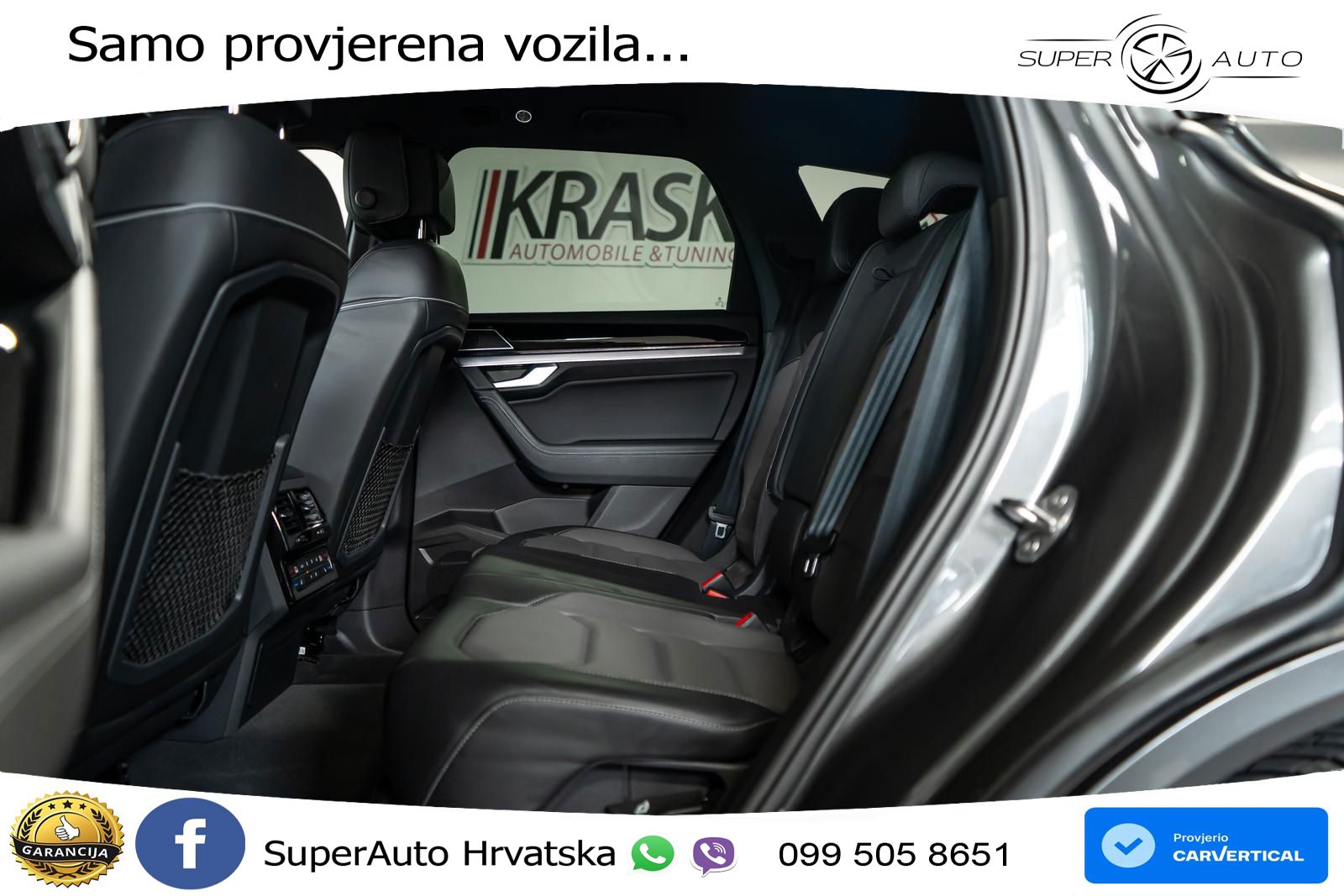 Volkswagen Touareg 3.0 V6 TDI (286 KS) 4MOTION Tiptronic R-Line ZRAČNI+ACC+GR SJED+KAM+PANO
