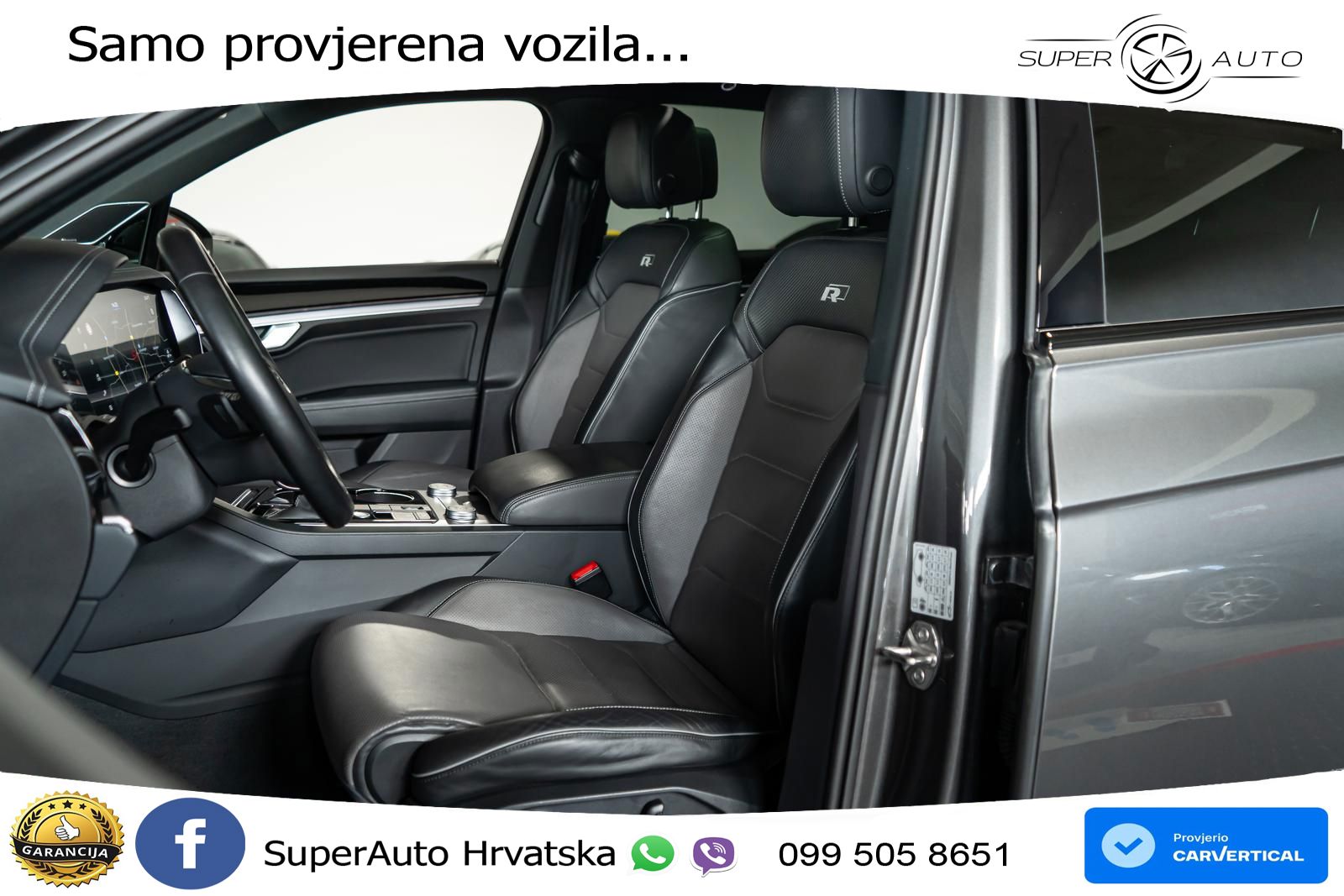 Volkswagen Touareg 3.0 V6 TDI (286 KS) 4MOTION Tiptronic R-Line ZRAČNI+ACC+GR SJED+KAM+PANO