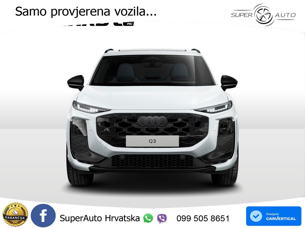 Audi Q3 2.0 TFSI (265 KS) quattro S tronic MATRIX+GR SJED+KAM