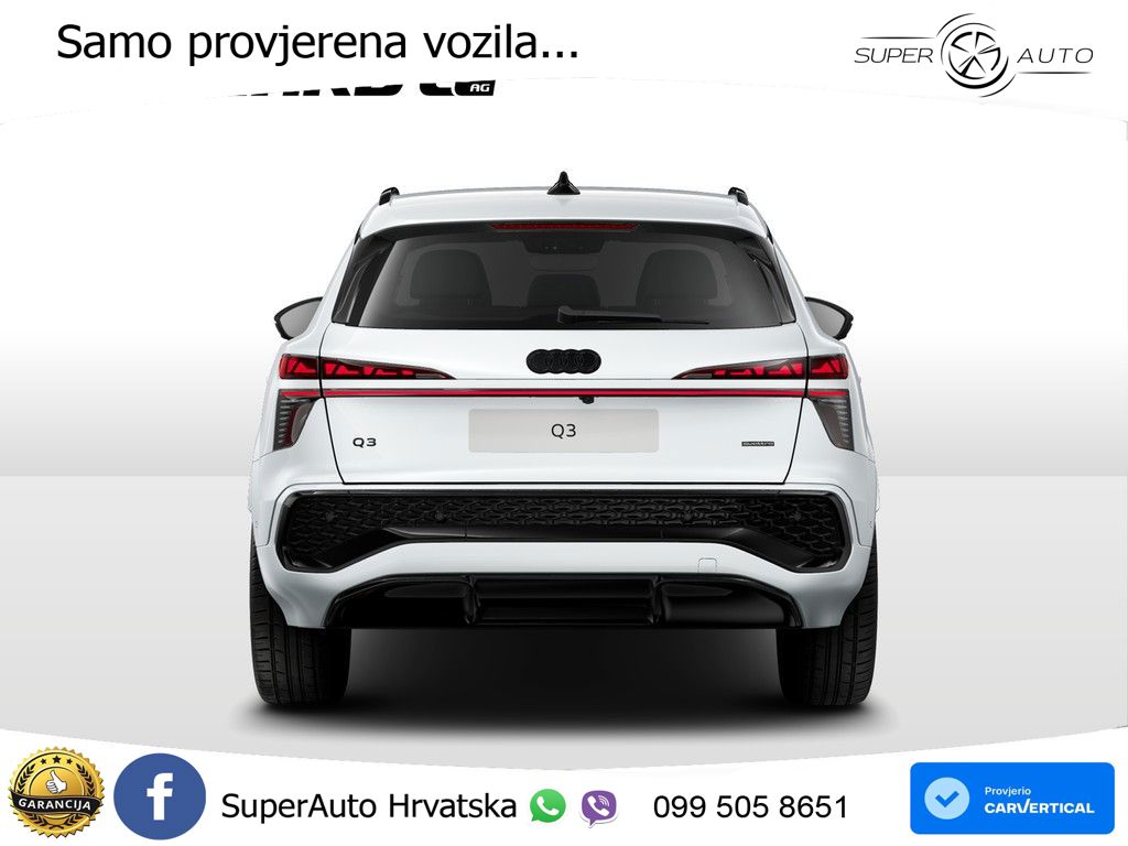 Audi Q3 2.0 TFSI (265 KS) quattro S tronic MATRIX+GR SJED+KAM