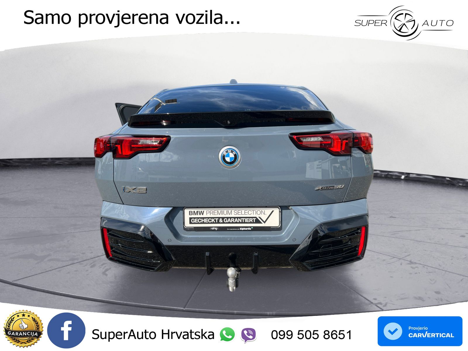 BMW iX2 66.5 kWh (313 KS) xDrive30
