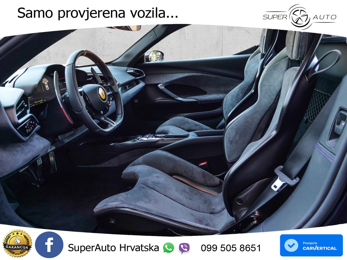 Ferrari 296 GTB 3.0 V6 (830 KS) F1 DCT