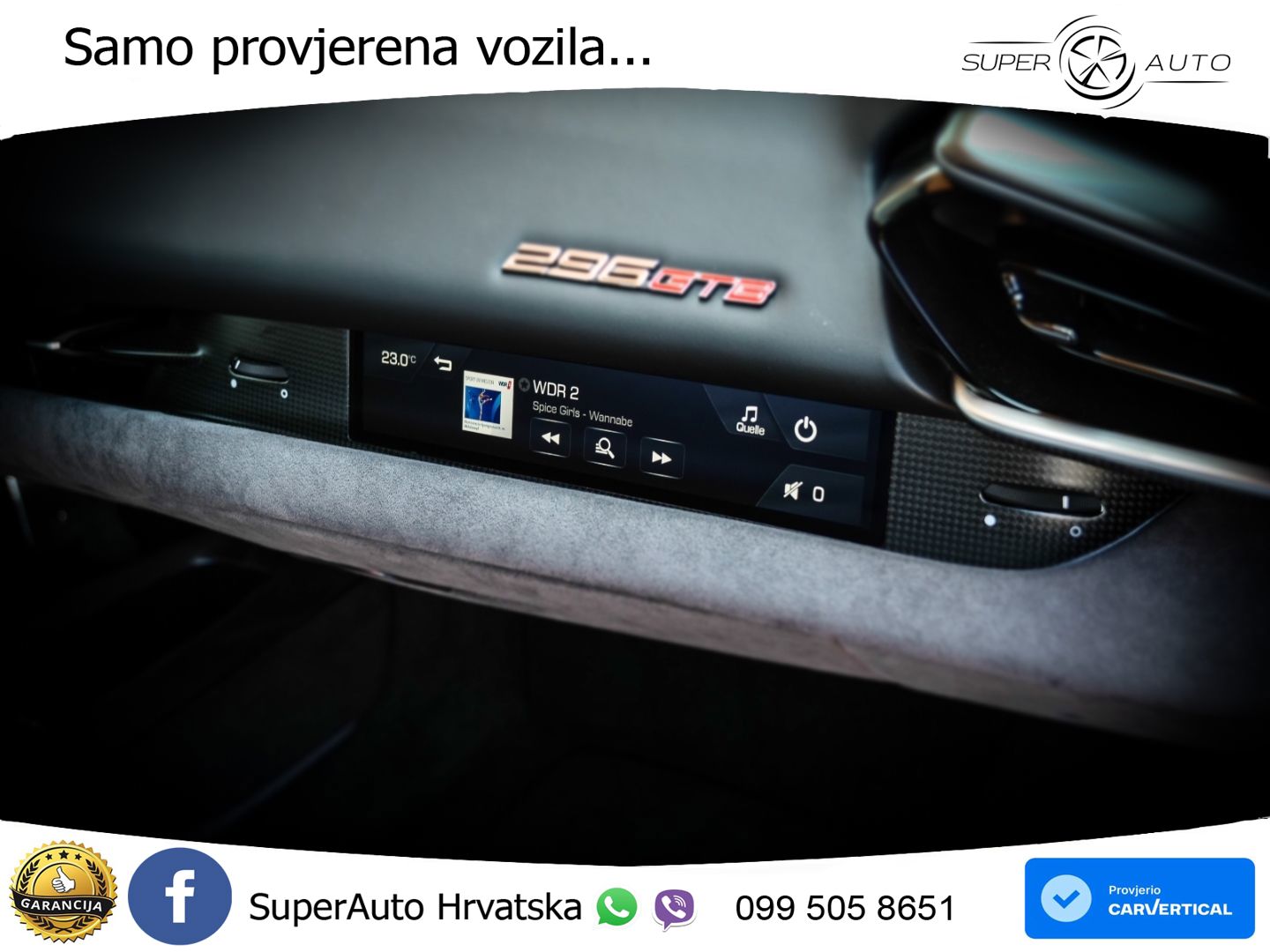 Ferrari 296 GTB 3.0 V6 (830 KS) F1 DCT