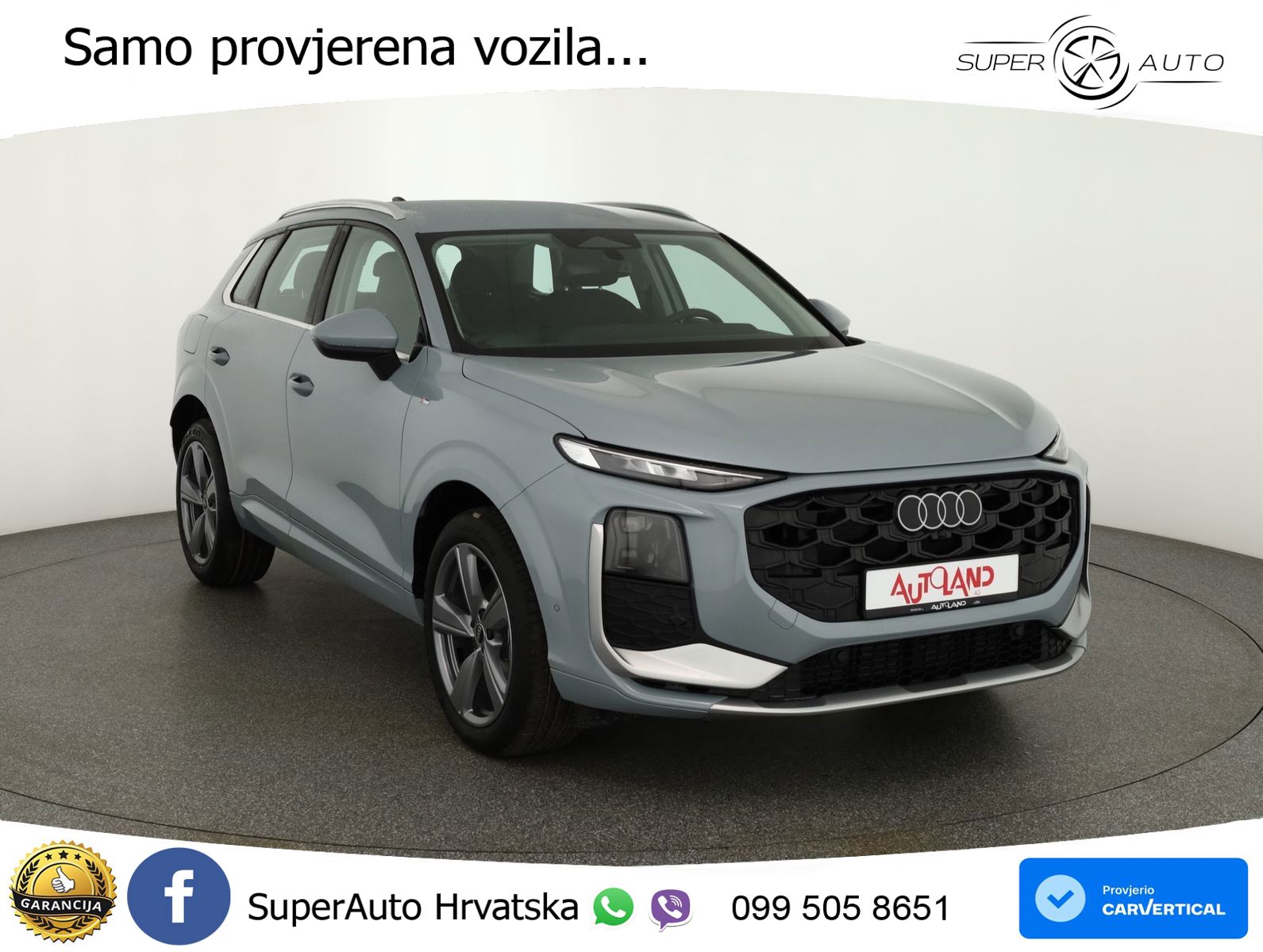 Audi Q3 1.5 TFSI (150 KS) S tronic S line LED+GR SJED+ACC