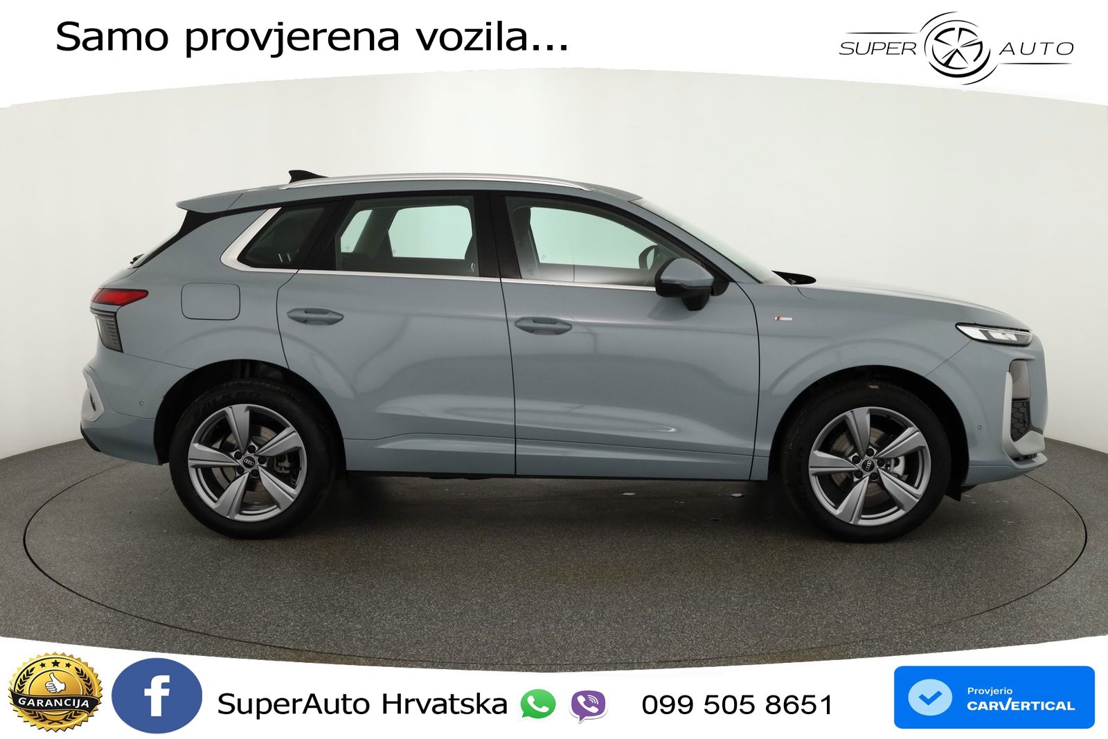 Audi Q3 1.5 TFSI (150 KS) S tronic S line LED+GR SJED+ACC