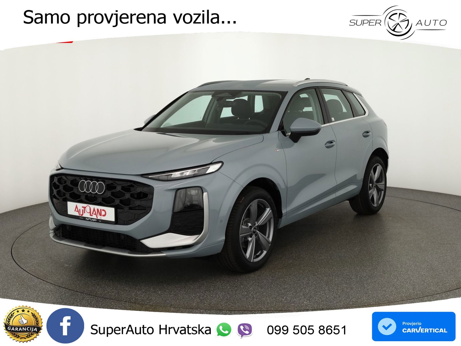 Audi Q3 1.5 TFSI (150 KS) S tronic S line LED+GR SJED+ACC