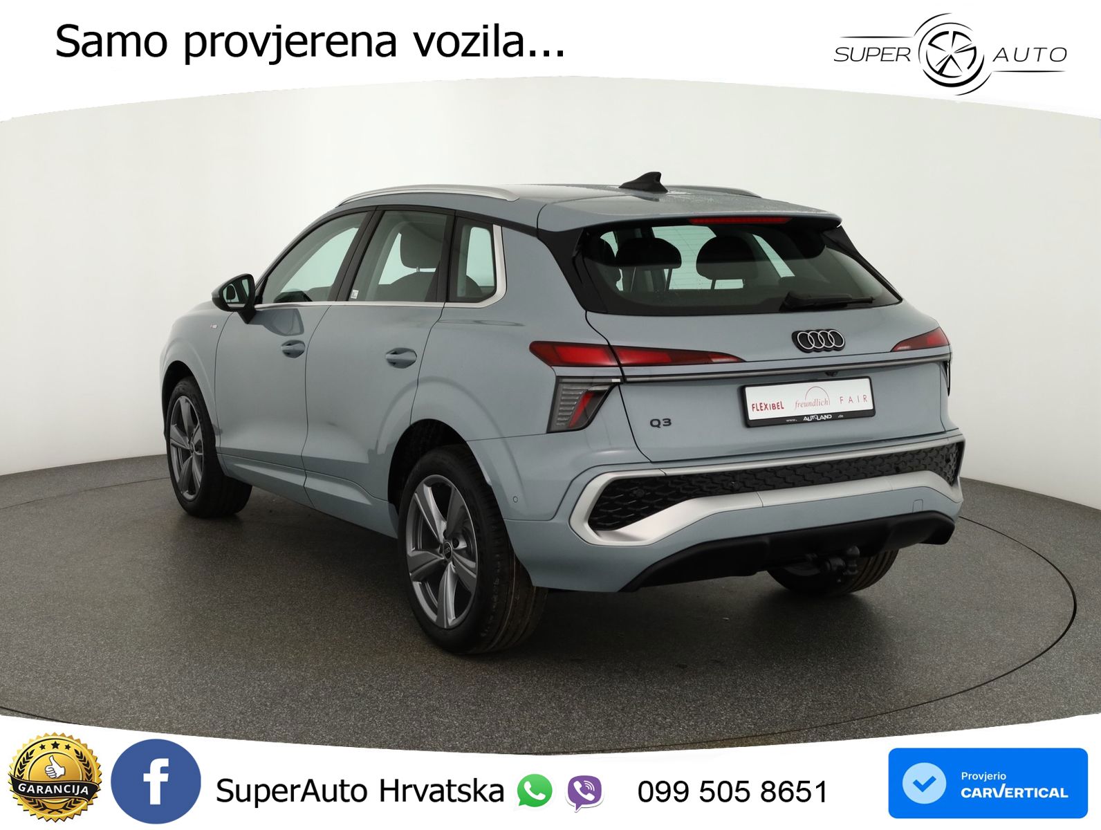 Audi Q3 1.5 TFSI (150 KS) S tronic S line LED+GR SJED+ACC