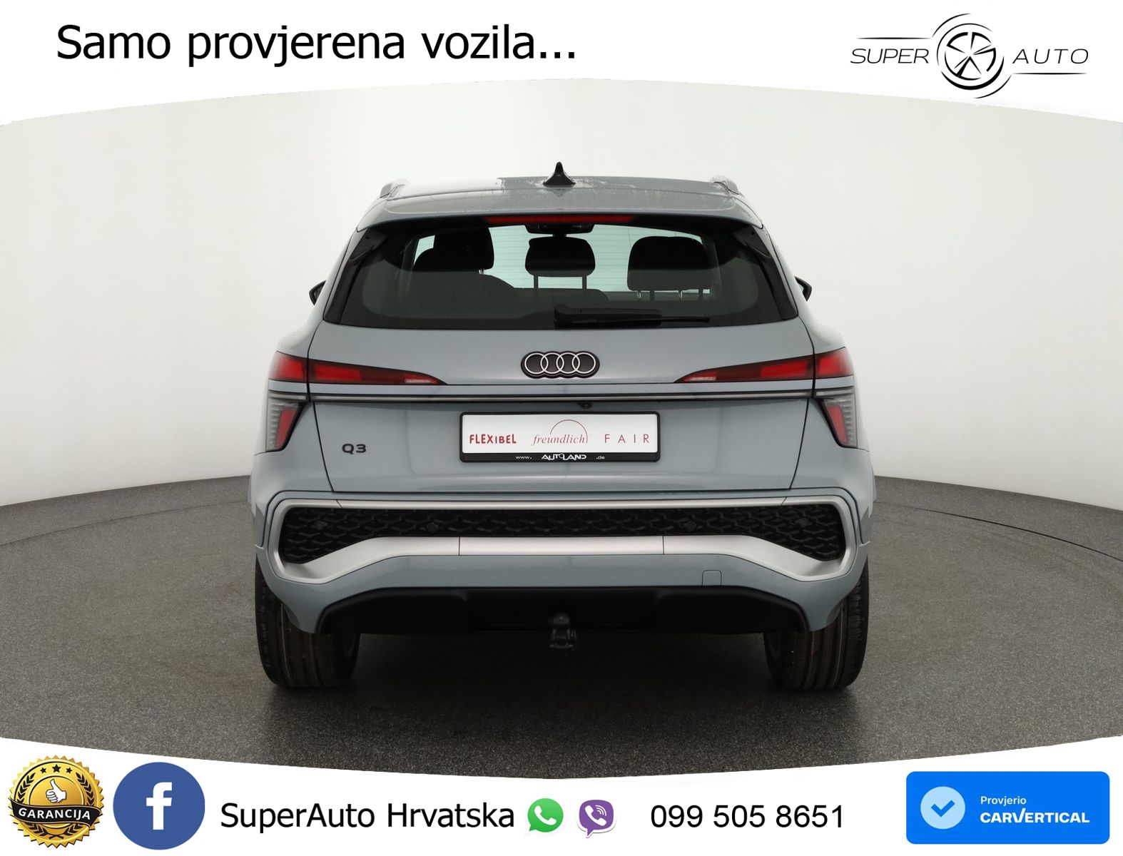 Audi Q3 1.5 TFSI (150 KS) S tronic S line LED+GR SJED+ACC