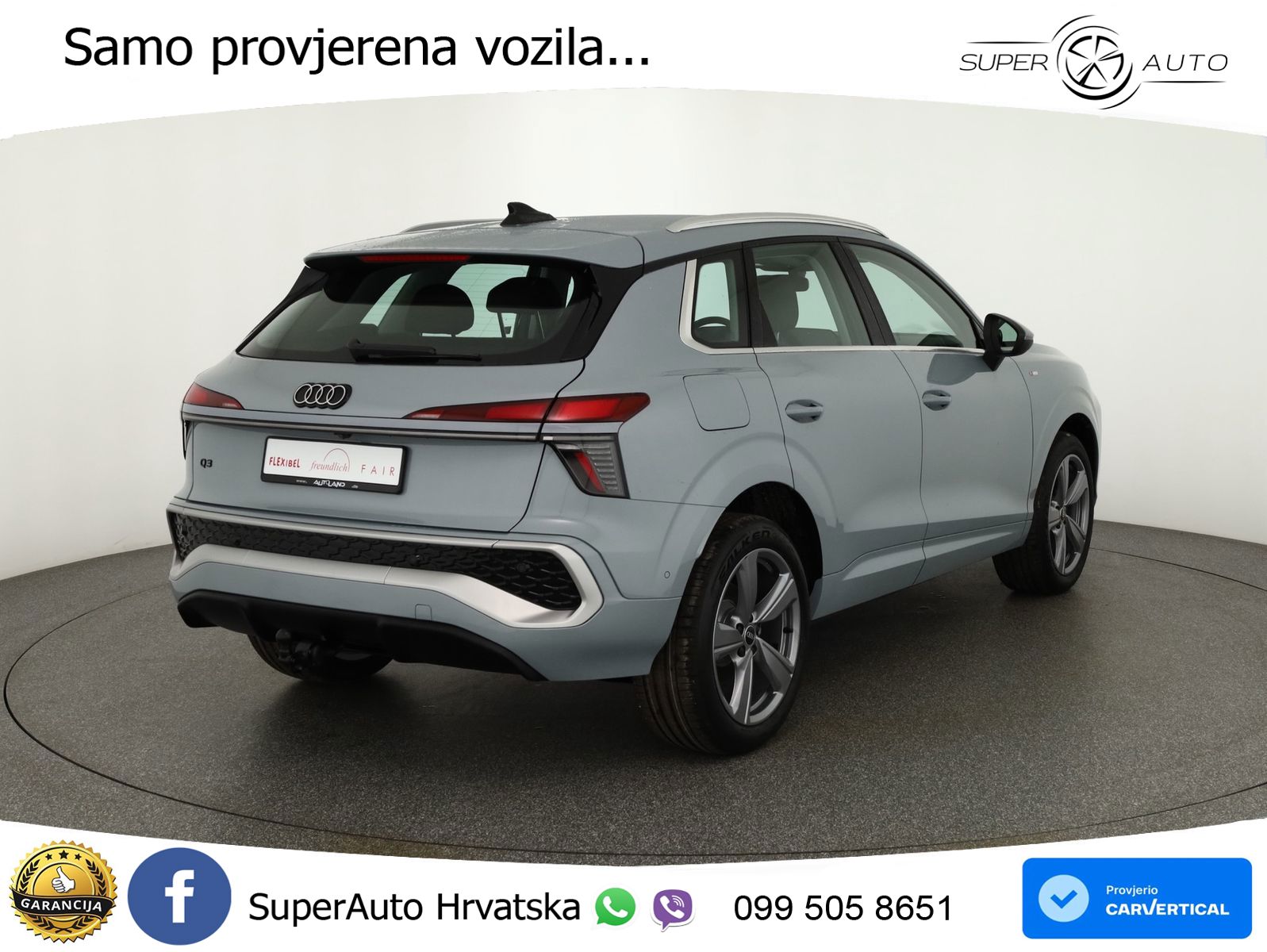 Audi Q3 1.5 TFSI (150 KS) S tronic S line LED+GR SJED+ACC