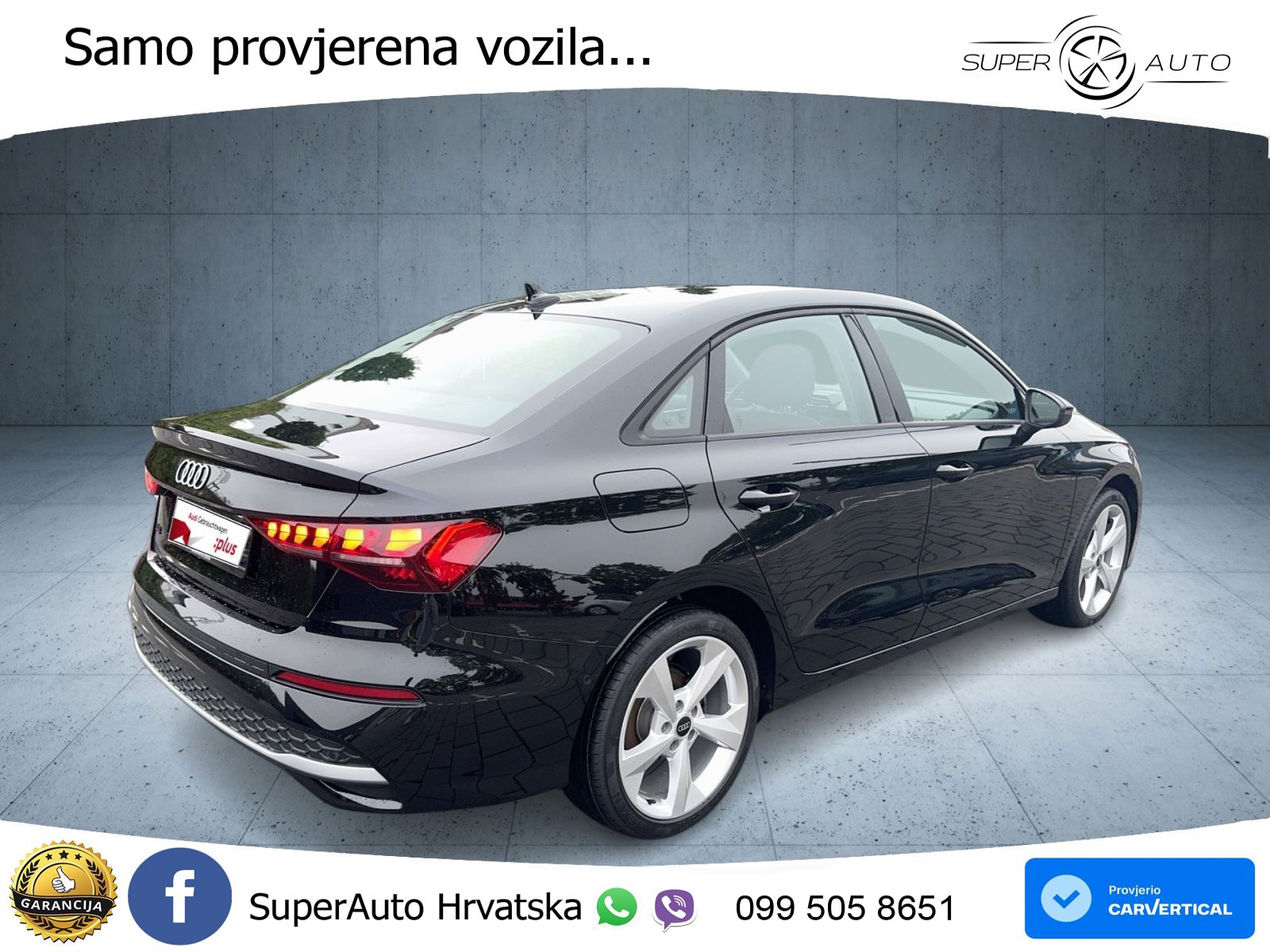 Audi A3 Limuzina 35 TFSI (150 KS) S tronic advanced LED+GR SJED+ACC