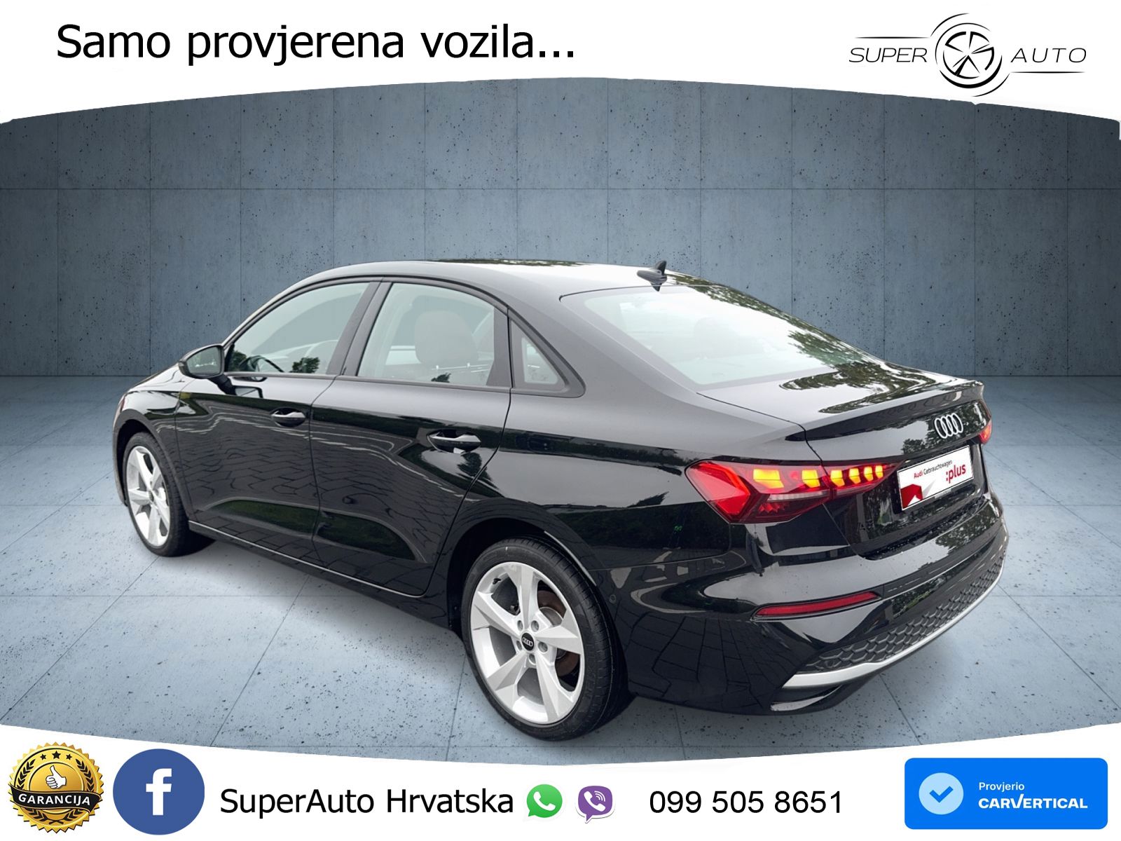 Audi A3 Limuzina 35 TFSI (150 KS) S tronic advanced LED+GR SJED+ACC