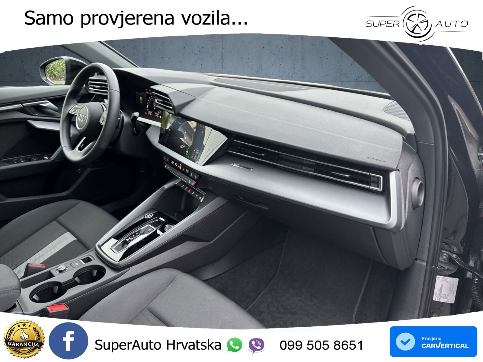 Audi A3 Limuzina 35 TFSI (150 KS) S tronic advanced LED+GR SJED+ACC